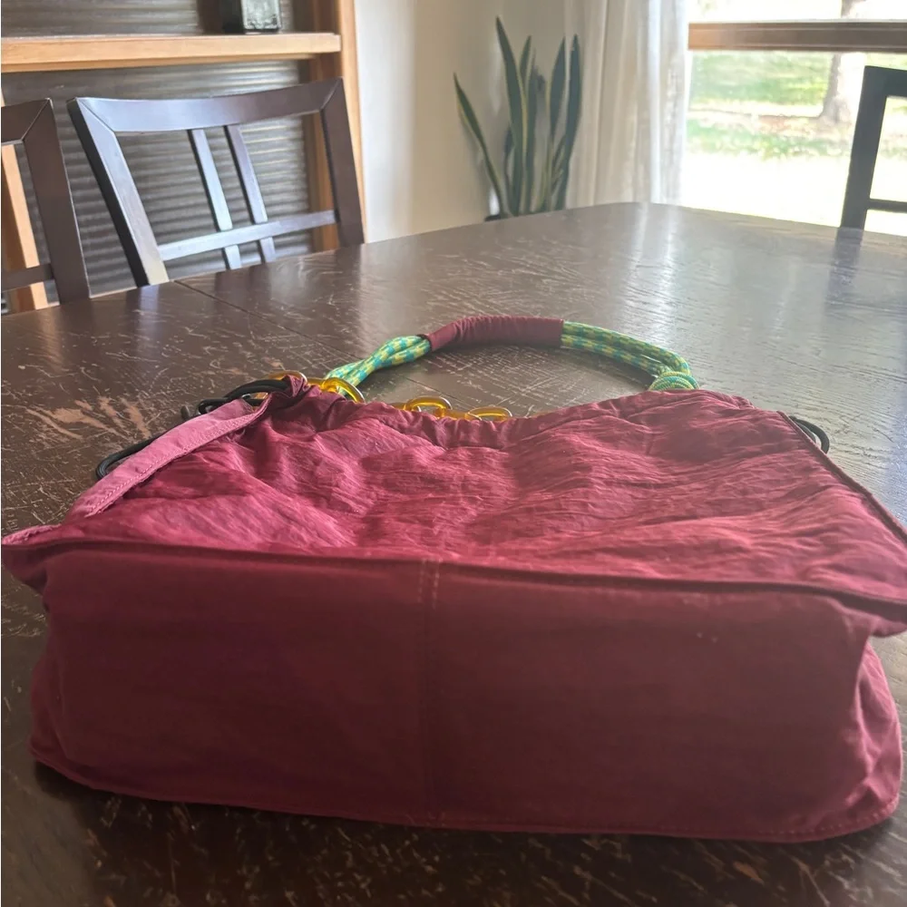 Rotunda Saint Hobo Bag - Bordeaux - Picture 3 of 5